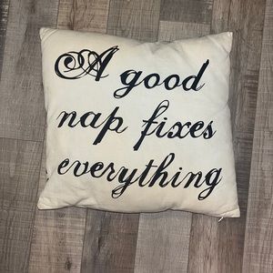 Throw pillow